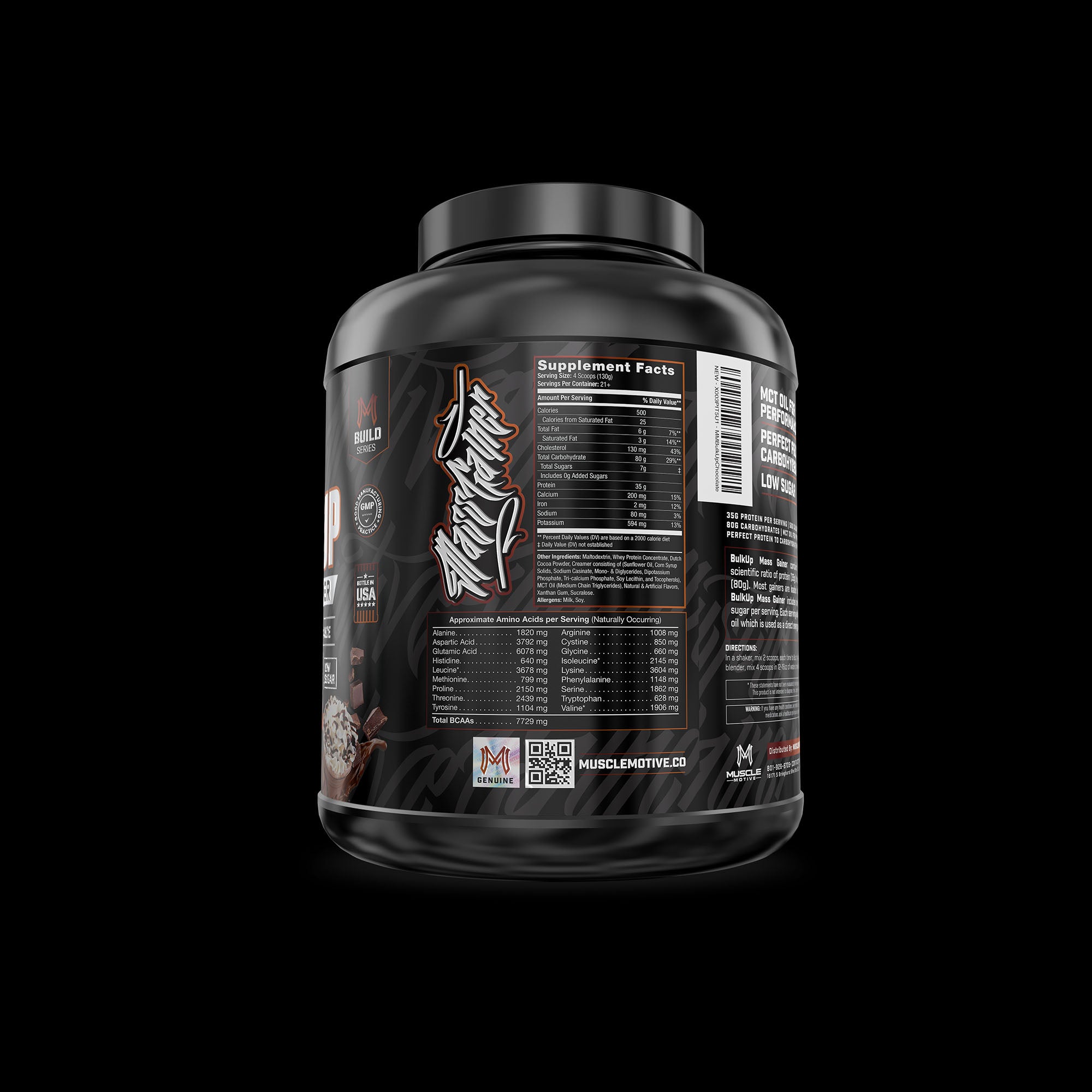 BulkUp Mass Gainer - MuscleMotive