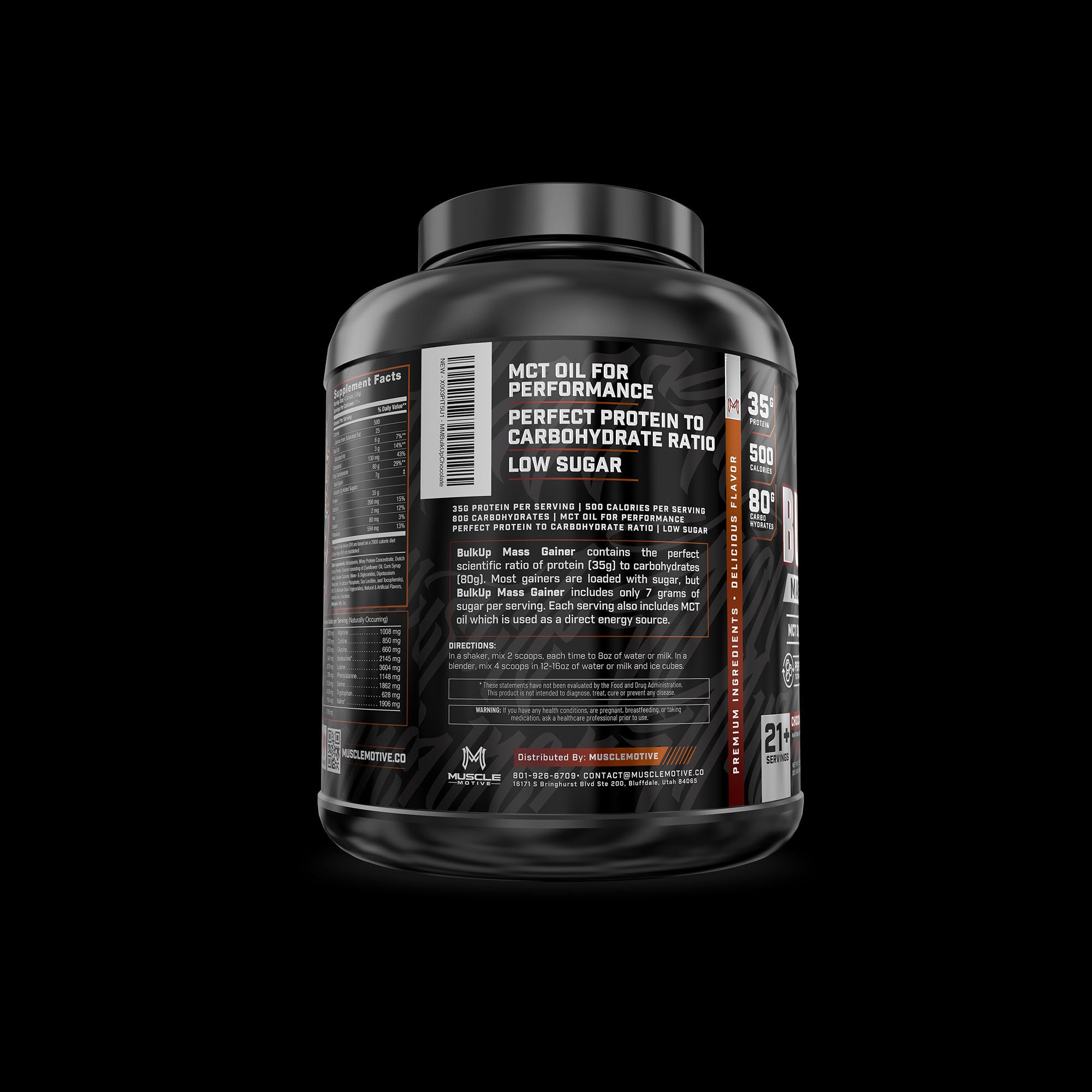 BulkUp Mass Gainer - MuscleMotive