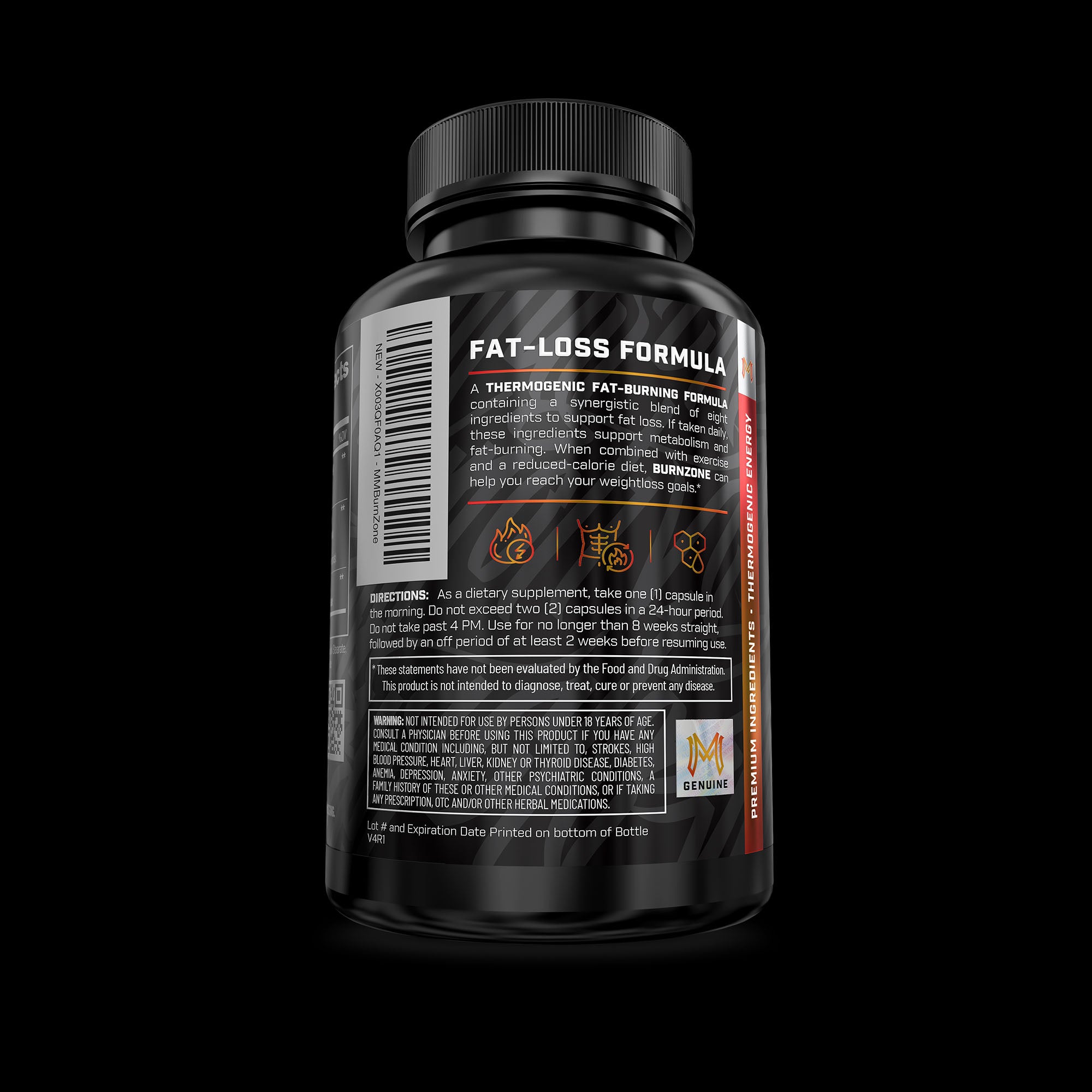 BurnZone Fat Burner - MuscleMotive