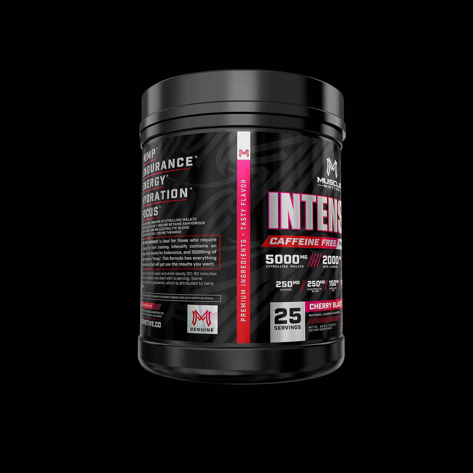 Intensify Caffeine Free Pre Workout - MuscleMotive