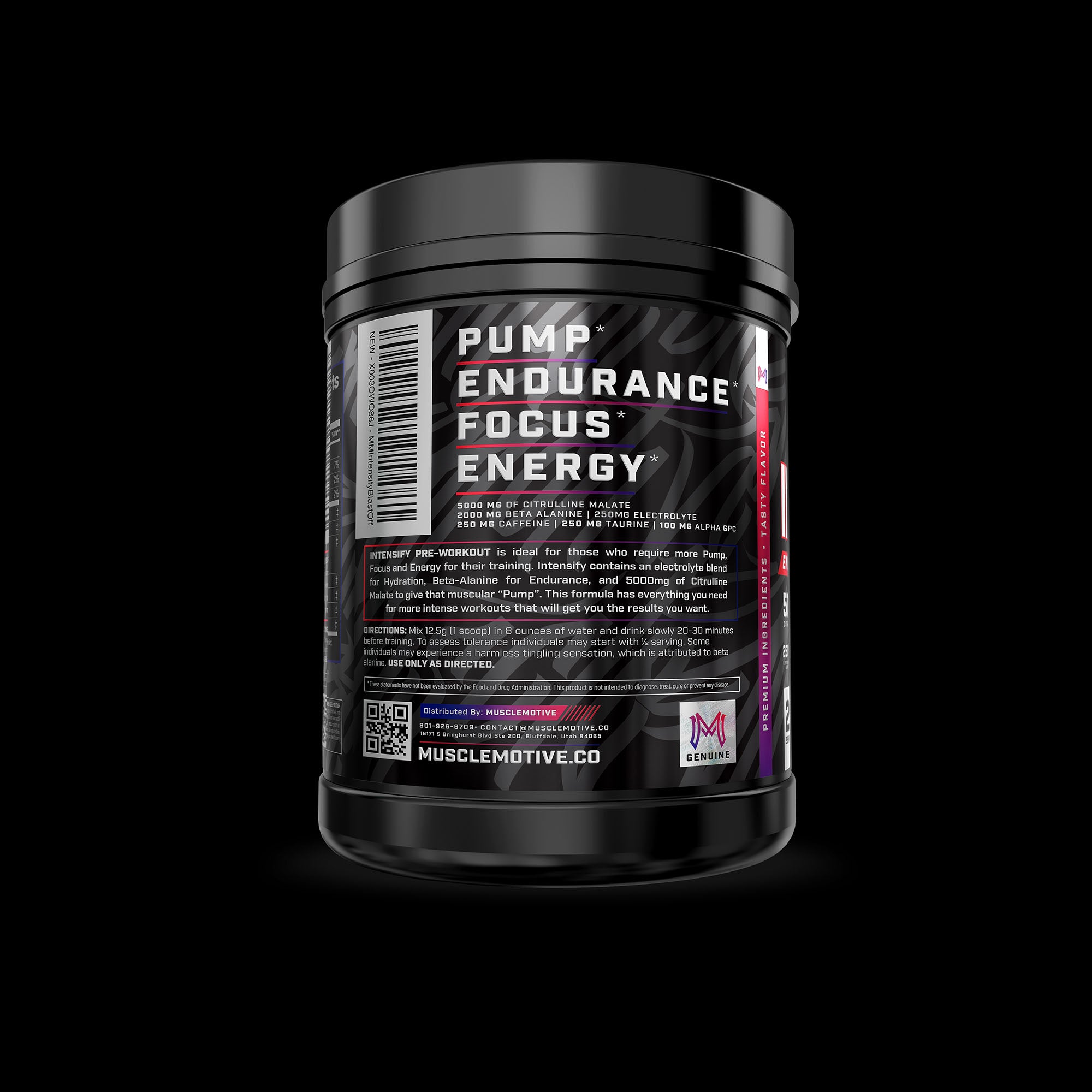 Intensify Pre Workout - MuscleMotive