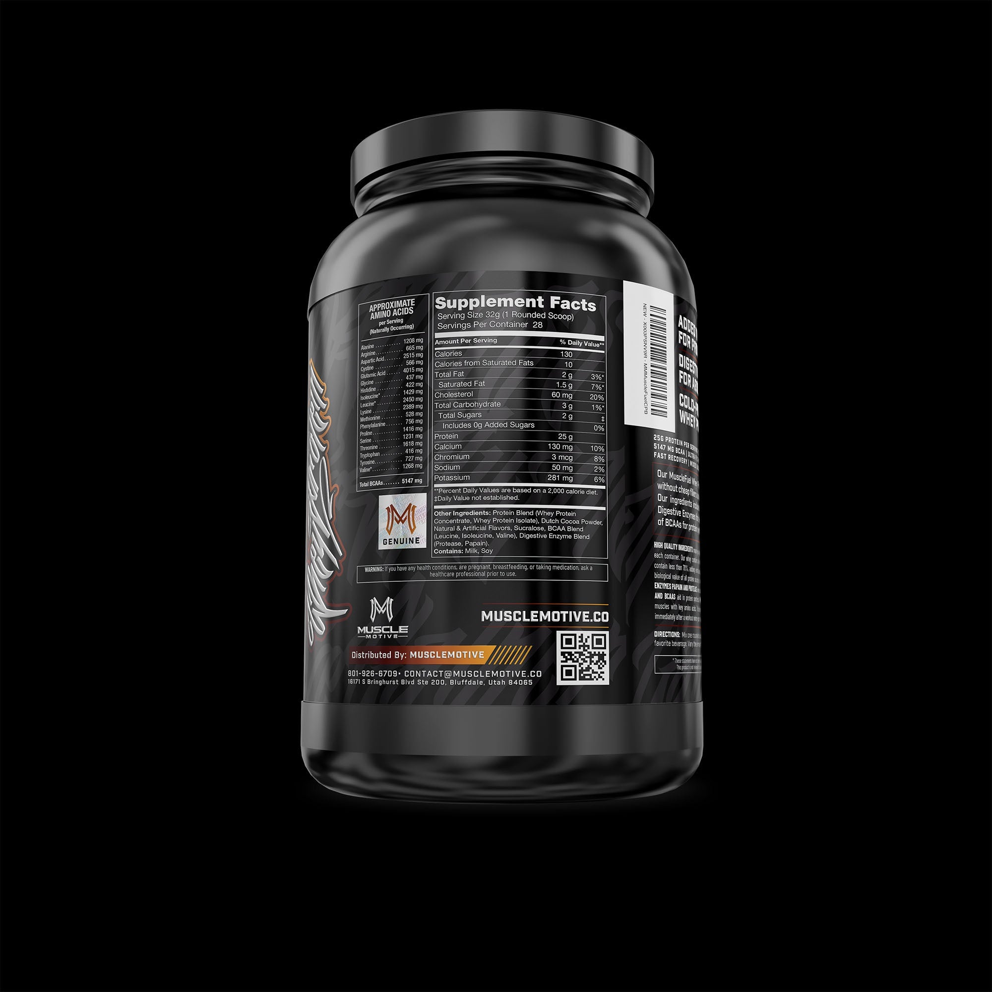 MuscleFuel Whey Protein - MuscleMotive