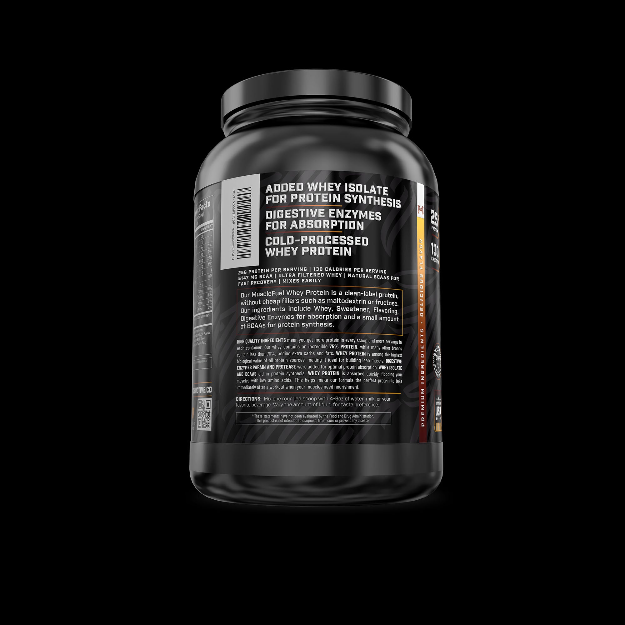 MuscleFuel Whey Protein - MuscleMotive