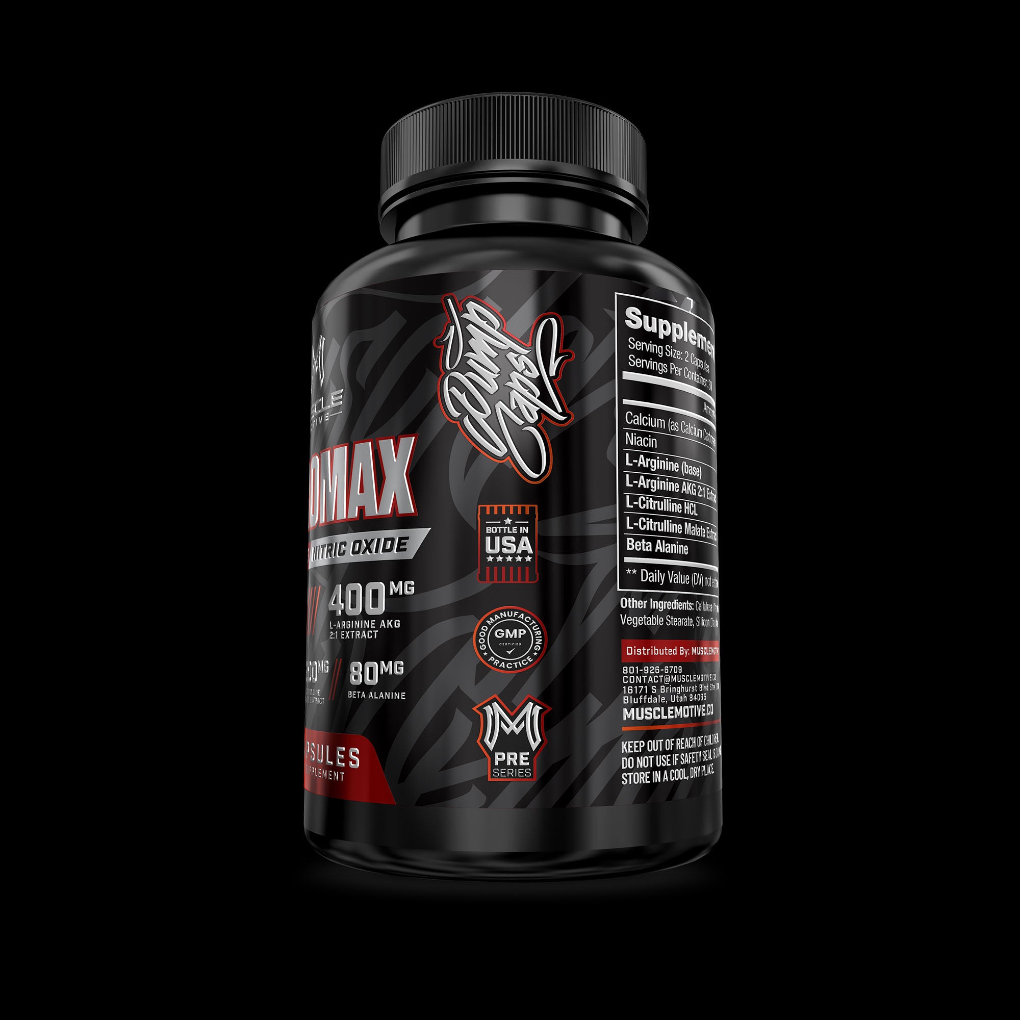 NitroMax Pump Capsules - MuscleMotive