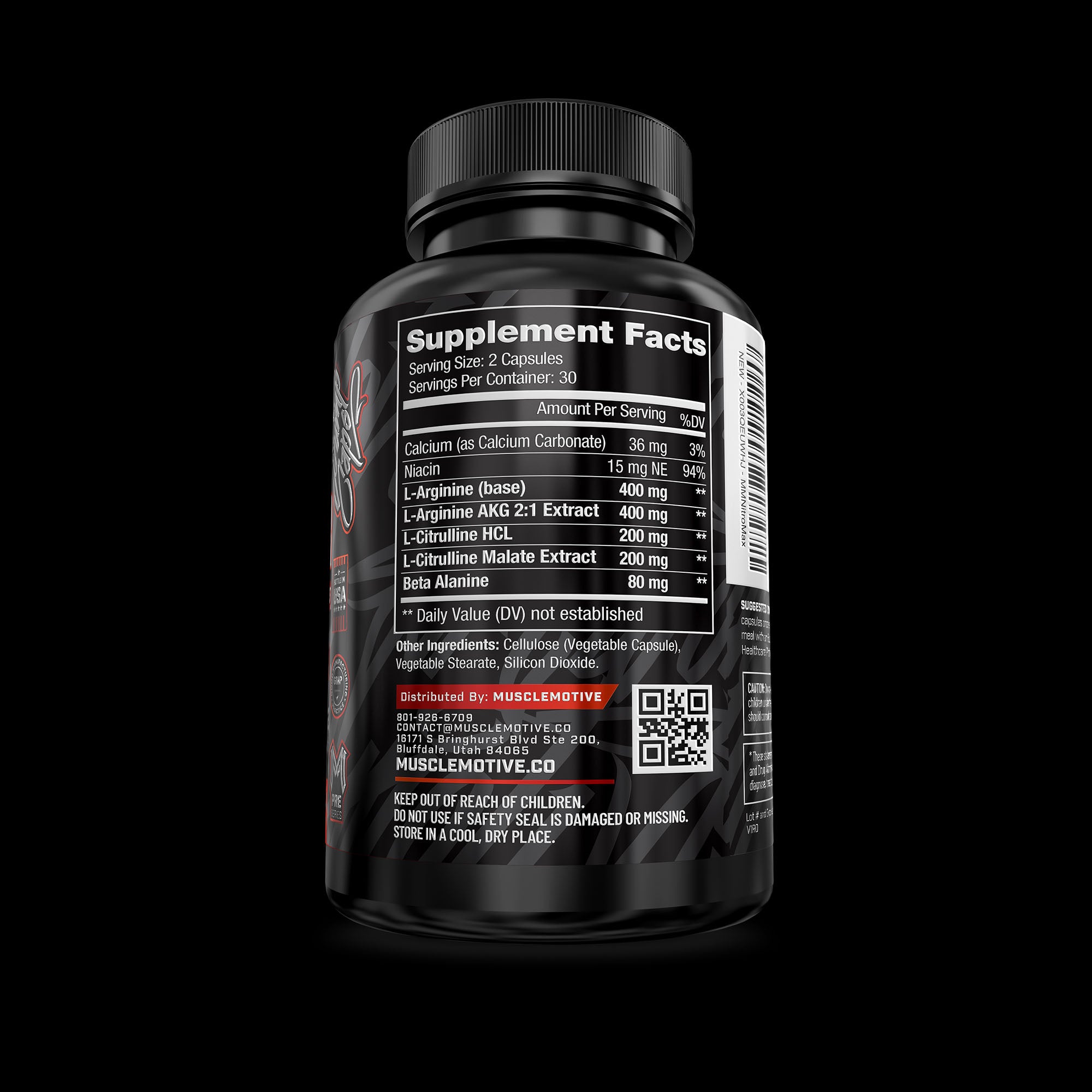 NitroMax Pump Capsules - MuscleMotive