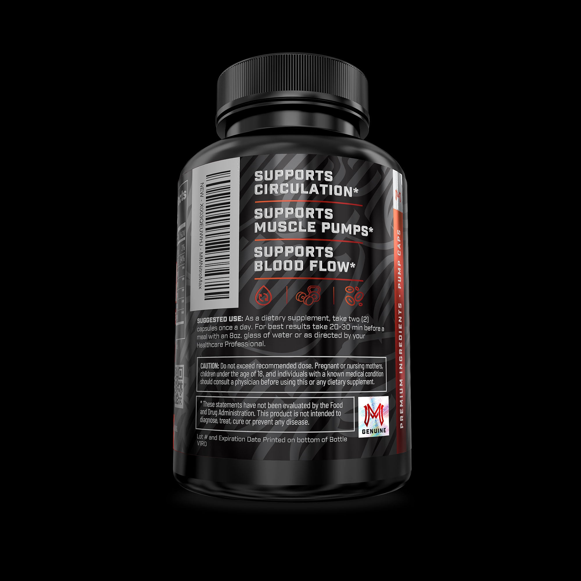 NitroMax Pump Capsules - MuscleMotive