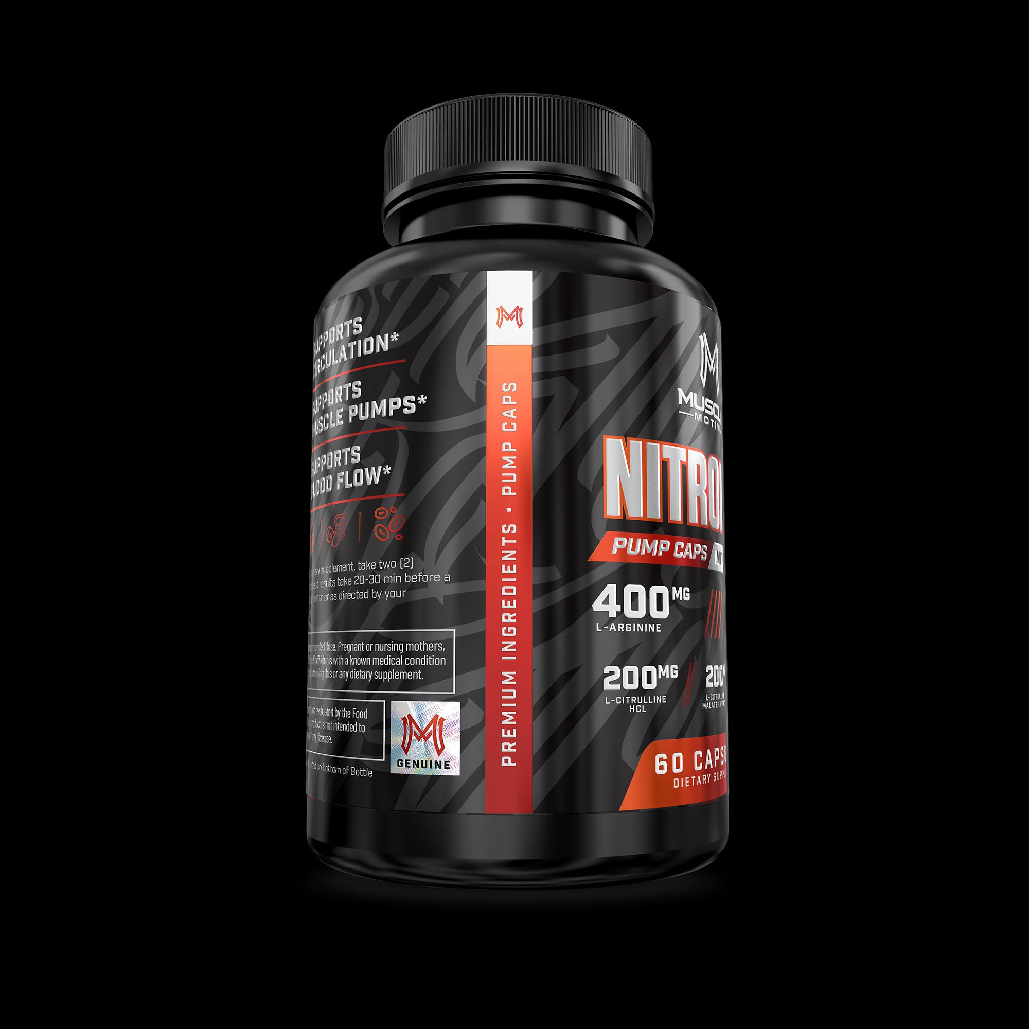 NitroMax Pump Capsules - MuscleMotive