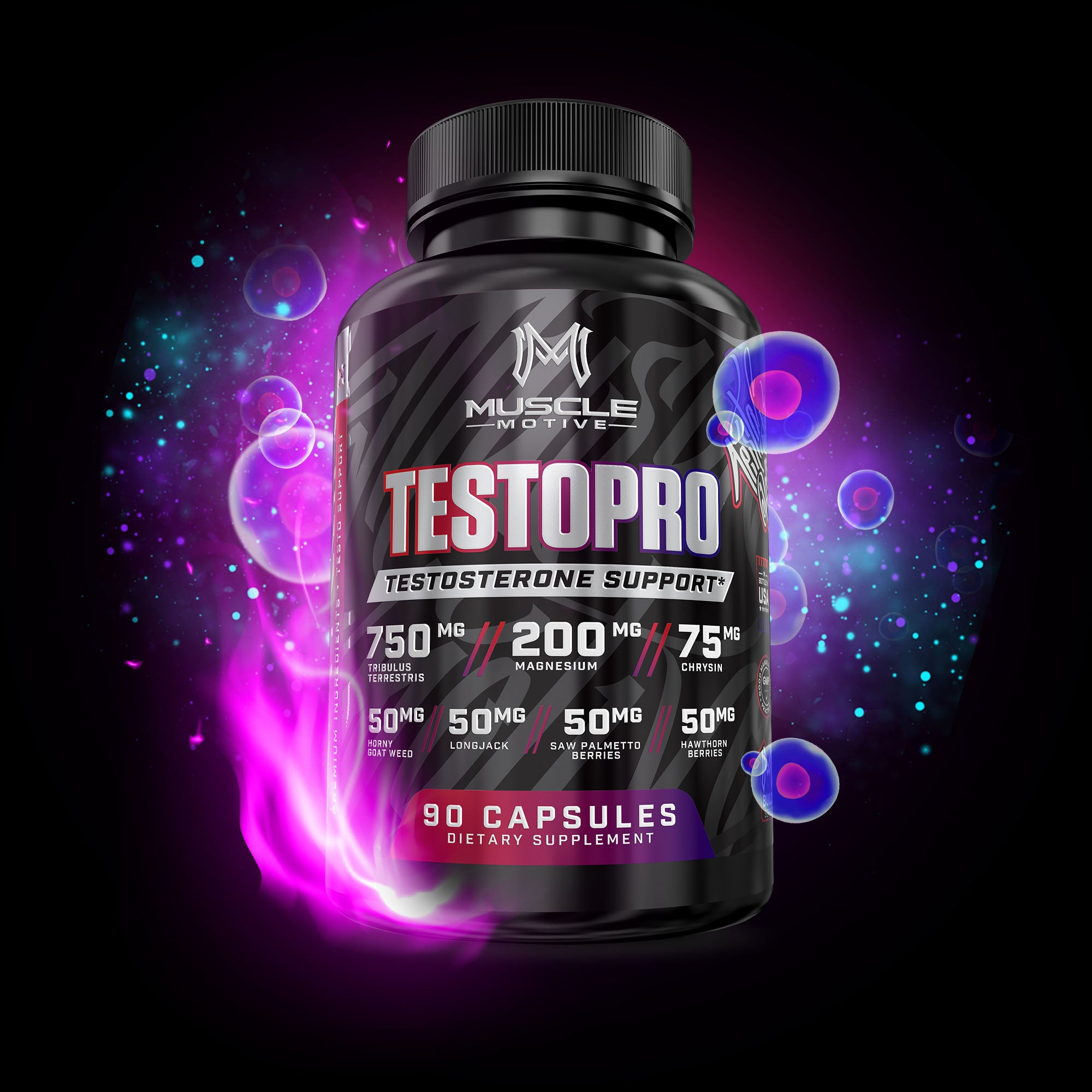 TestoPro Testosterone Booster - MuscleMotive