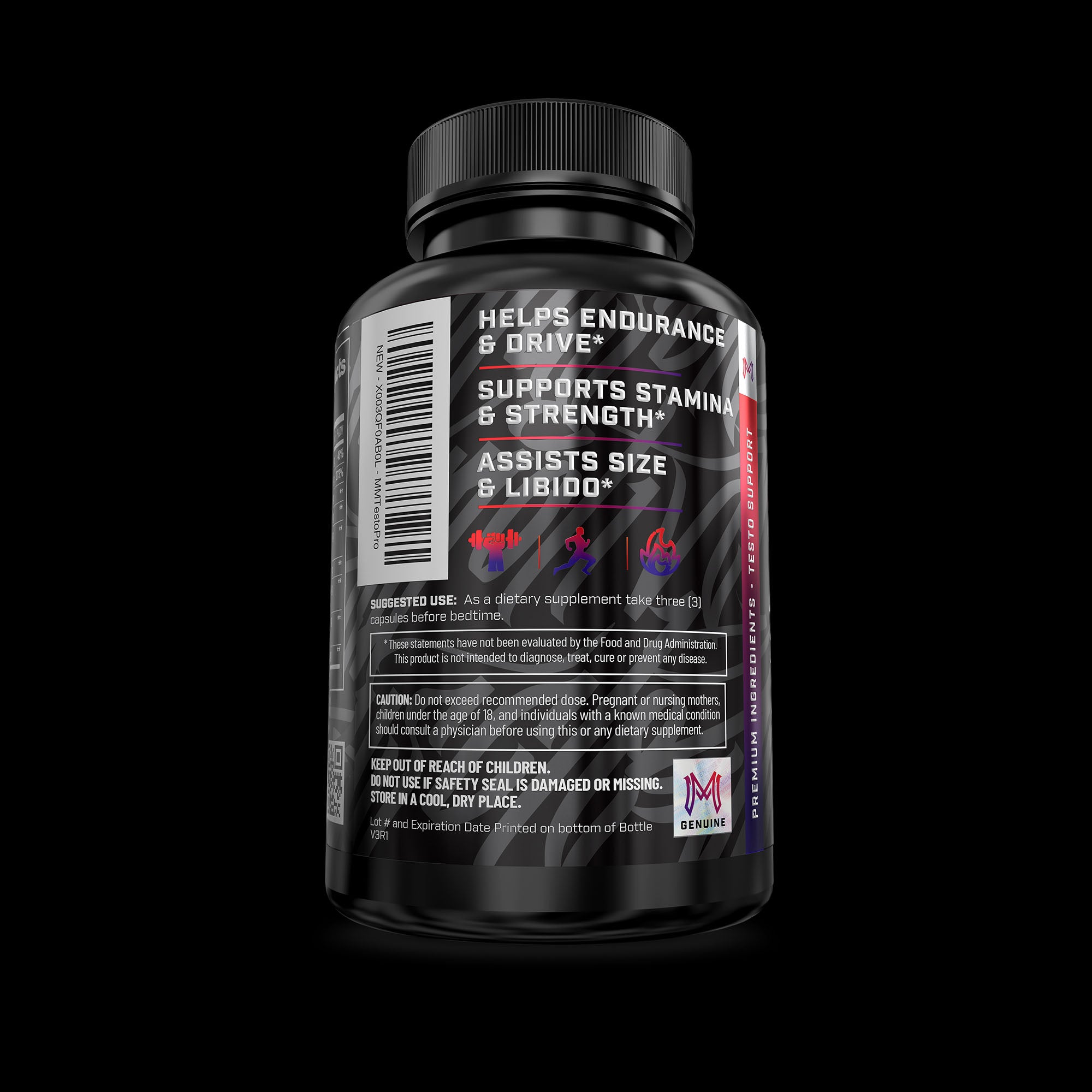 TestoPro Testosterone Booster - MuscleMotive